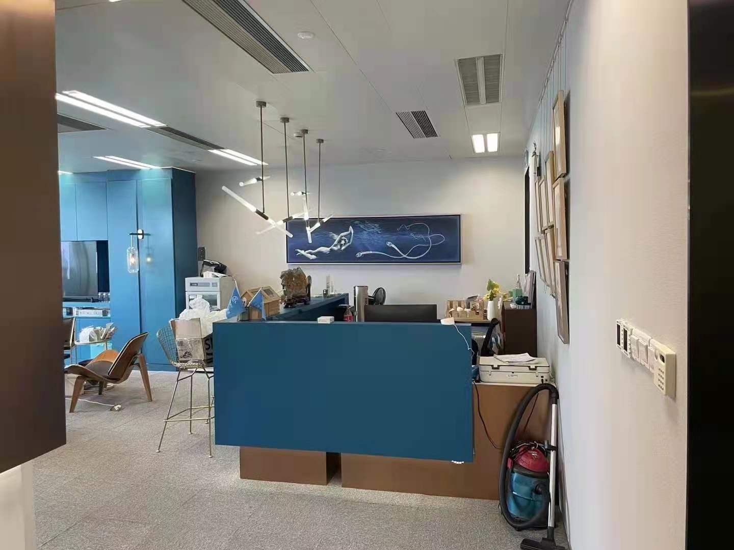 徐汇区上海绿地中心一期出租383平米带遗留装修办公室