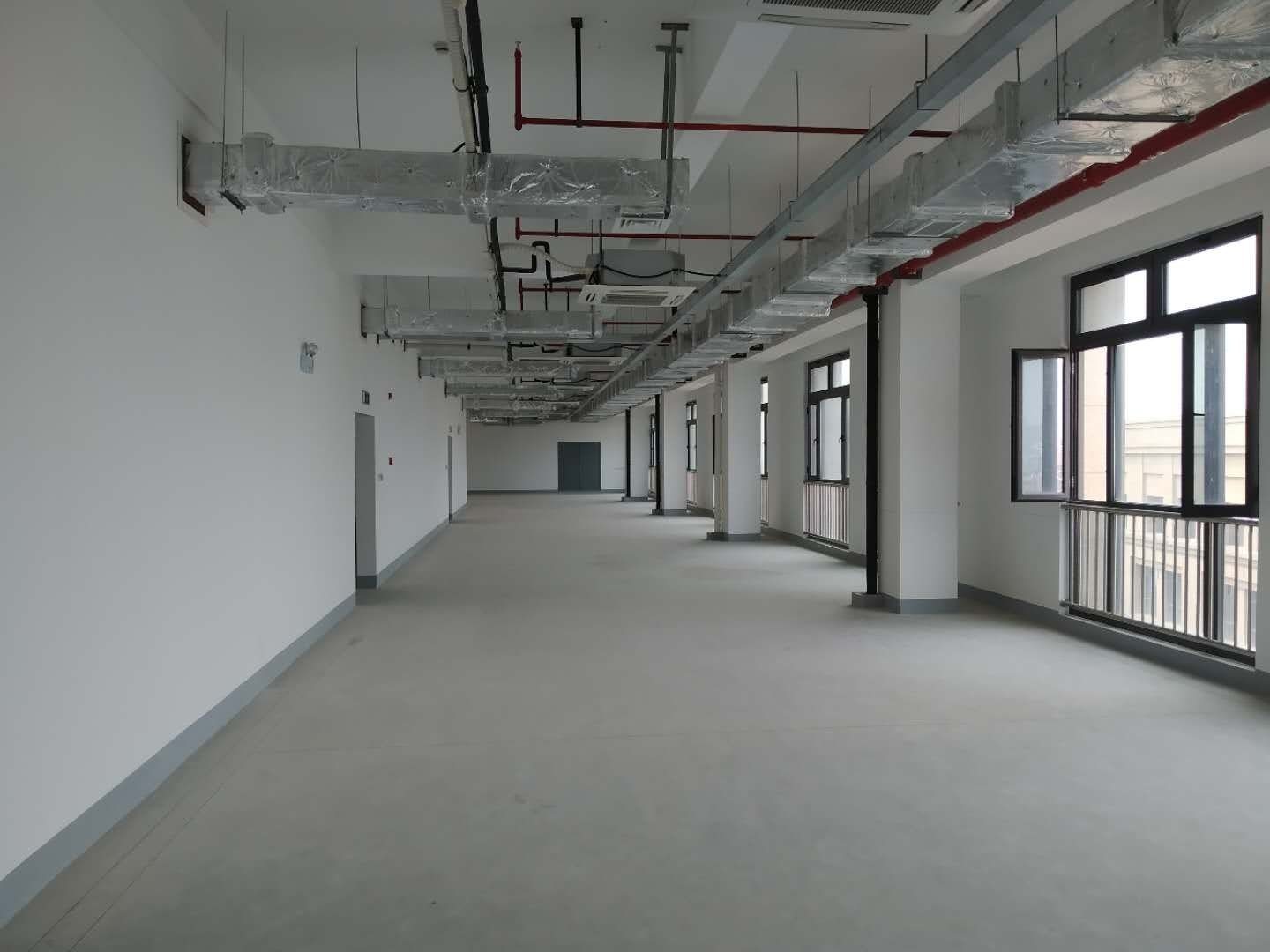 静安区中建幸福空间出租843平米标准交付办公室