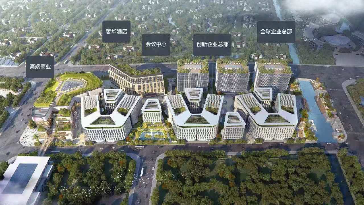 新虹桥中心出售独栋2400平起，可冠名可通燃气，现房交付
